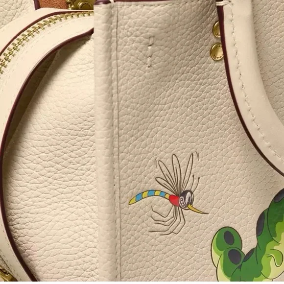 Coach/DisneyRogue 25 Lunar Year of the Dragon Limited Edition,collectible bag - Picture 6 of 12